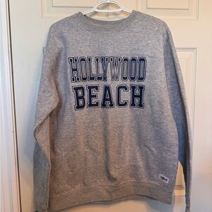 Gray Hollywood Beach Men's Sweater
